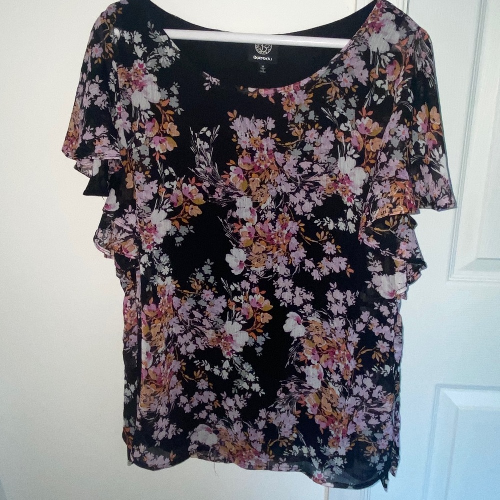 Business casual Bobeau work blouse